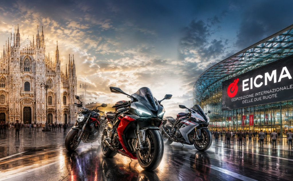 ogled sejma EICMA Milano z Luka PGT